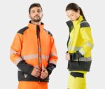 Chaqueta Softshell alta visibilidad con reflectantes