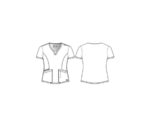 Top Serene con escote en V y tres bolsillos Zapatillas sin cordones Skechers™ de Barco