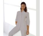 Chaqueta peluquería Lonore blanca