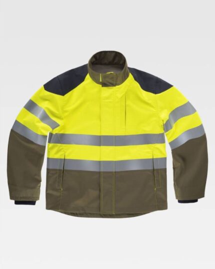 Chaqueta ignífuga y antiestática