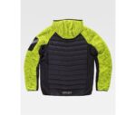 Chaqueta de punto acolchada WORKTEAM S9475 con capucha