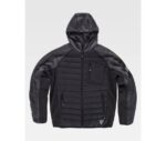 Chaqueta de punto acolchada WORKTEAM S9475 con capucha