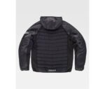 Chaqueta de punto acolchada WORKTEAM S9475 con capucha