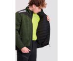 Chaqueta de punto acolchada WORKTEAM S9465 con Workshell