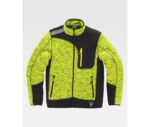 Chaqueta de punto acolchada WORKTEAM S9465 con Workshell