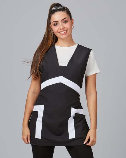 Casulla bicolor Aster 200034 – comodidad y estilo para profesionales modernos.