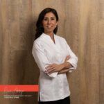 Chaqueta de cocina para mujer moderna