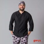 Chaqueta de cocina profesional hombre o mujer fresca Garys