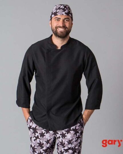 Chaqueta de cocina profesional hombre o mujer fresca Garys