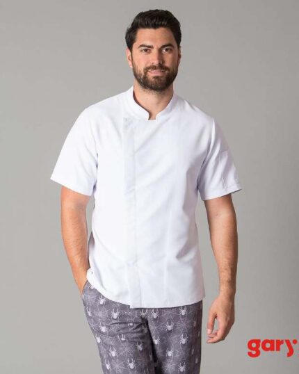 CHAQUETA COCINA UNISEX PRATS "RED LINE" 943300 BARATA