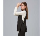 Chaleco Negro Mujer de Trabajo Smoking Morera 950011