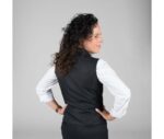 Chaleco de mujer con cuello smoking elegante y entallado, ideal para uniformes de hostelería o imagen corporativa. 998000