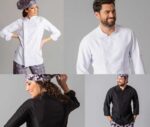 Chaqueta de cocina profesional hombre o mujer fresca Garys