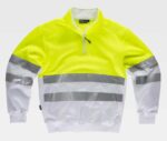 sudadera alta visibilidad uso industrial y trabajo