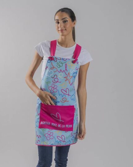 Casulla de trabajo mujer Pinceladas Agatha 200041