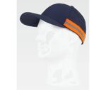 Gorra trabajo reflectante con velcro
