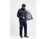 Chaqueta impermeable de trabajo WF3058 corta vientos con capucha