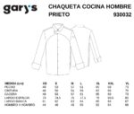 Chaquetas cocinero originales
