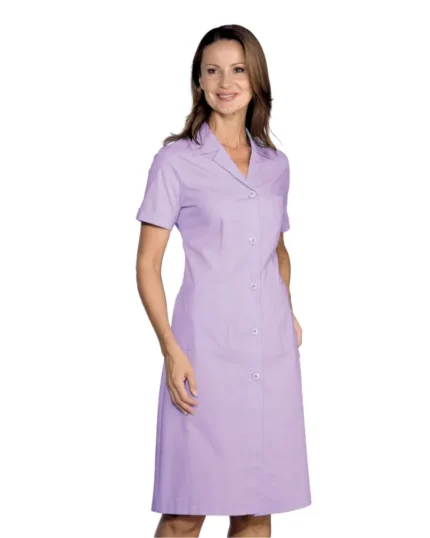 bata sanitaria de mujer en manga corta 009027M