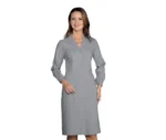bata sanitaria de mujer en manga larga 009012