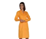 bata sanitaria de mujer en manga larga 009013