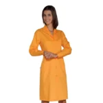 bata sanitaria de mujer en manga larga 009013