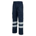 Pantalón de trabajo multibolsillos reflectante