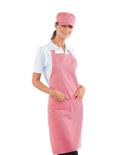 delantal peto camarero estampado rayas 087011