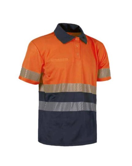 polo alta visibilidad naranja c3890