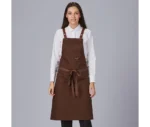 100029 delantal hosteleria cacao unisex