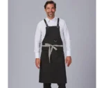 100029 delantal hosteleria negro