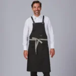 100029 delantal hosteleria negro