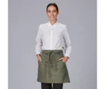 100049 delantal camareros hosteleria verde