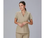 600064 uniforme peluqueria antimanchas beis