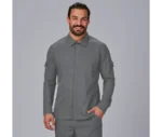 930042 chaqueta cocinero gris