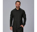 930042 chaqueta cocinero negra