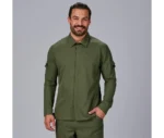 930042 chaqueta cocinero verde oliva