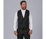 950018 chaleco hombre negro laboral