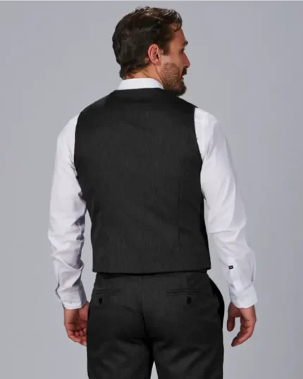 950018 chaleco hombre negro trabajo