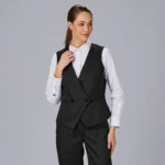950019 chaleco trabajo negro mujer
