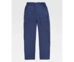 B4040 pantalon azul marino