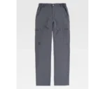 B4040 pantalon trabajo gris laboral