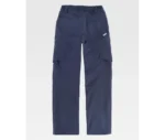 B4041 pantalon hombre azul trabajo