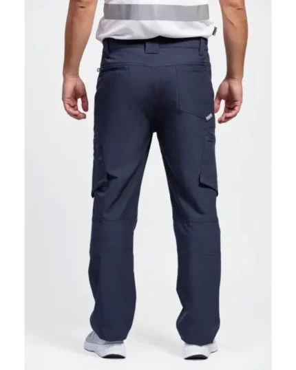 B4041 pantalon multibolsillos gris trabajo