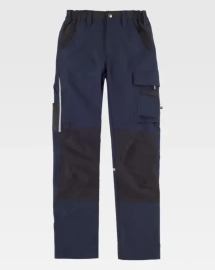 B4042 pantalon laboral azul marino