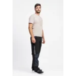 B4042 pantalon trabajo negro elastico