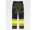 C3555 pantalon verde alta visibilidad