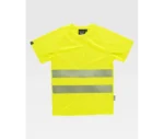 C3970 camiseta alta visibilidad amarilla