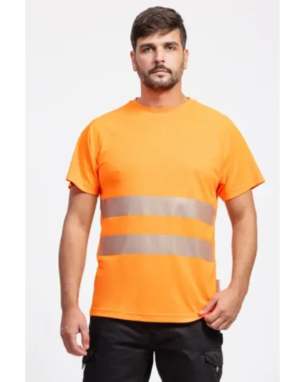 C3970 camiseta alta visibilidad reflectante