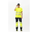 C3970 camiseta amarillo fluor reflectante